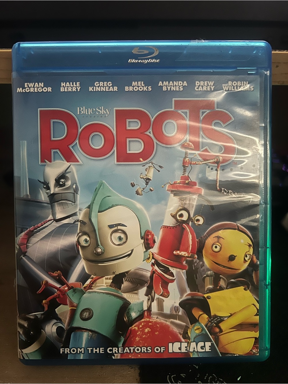 Robots Blu-ray Movie - Blue Case